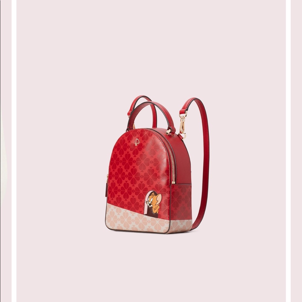 Kate Spade♠️Tom & Jerry Convertible Backpack - Picture 3 of 8